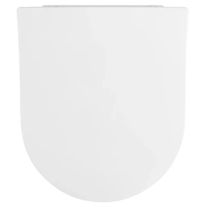 Сиденье для унитаза KONSENSA Силла с микролифтом форма круг цвет белый