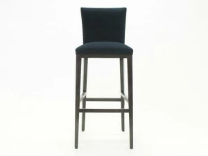 CREARTE COLLECTIONS Бархатный высокий табурет со спинкой и подставкой для ног  32