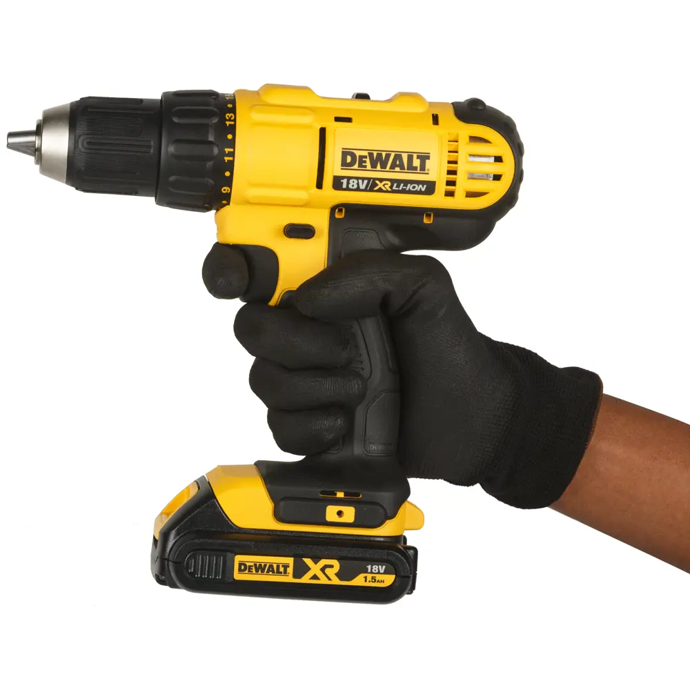 Дрель-шуруповерт аккумуляторная DeWalt DCD771S2, 18 В Li-ion 2х1.5 Ач 18218454 STLM-2066953  - Вид №18