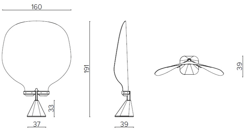 True Design Отдельностоящая мобильная офисная перегородка из войлока Pincettes sun-id-1361034 - Вид №7