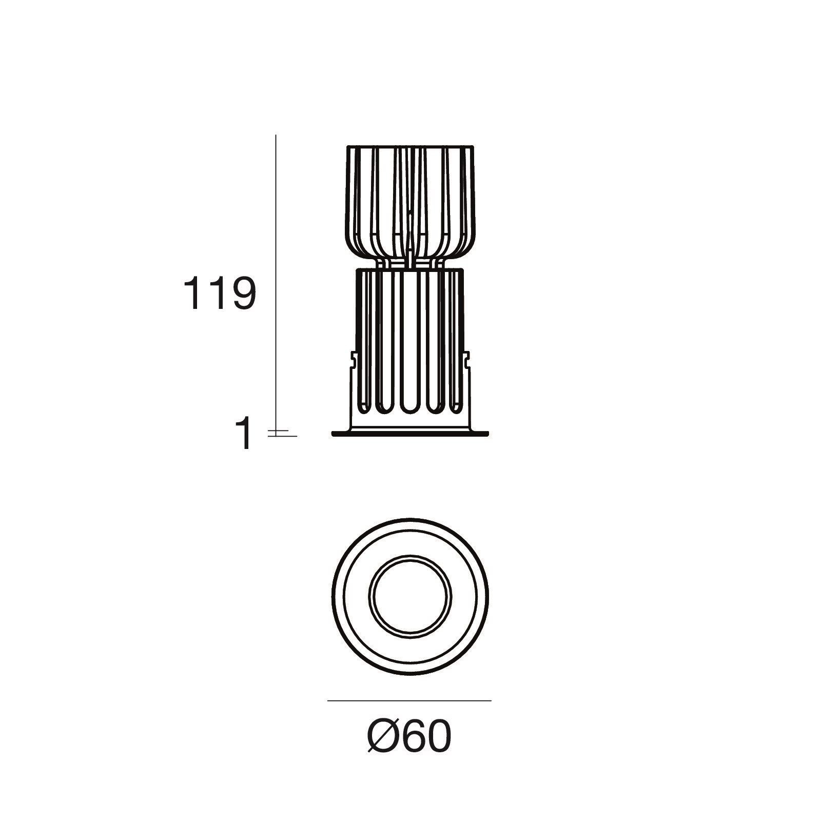 Алюминиевый светодиодный светильник Linea Light Group Quantum ARCH-00020916 - Вид №12