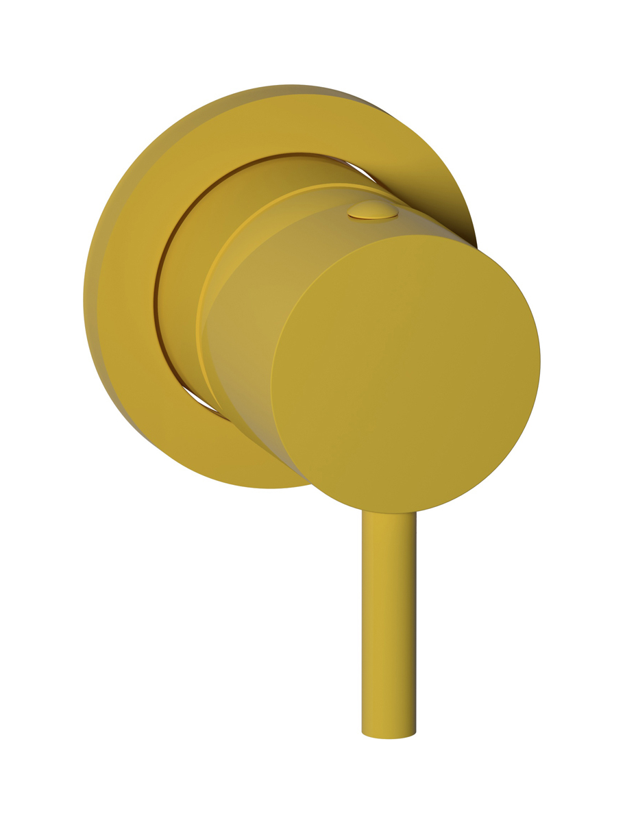 Внешние части встроенного смесителя на 1 потребителя WE ARE IB co305gi Yellow Franciacorta Colore