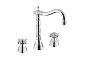 Смеситель для раковины из хромированной латуни