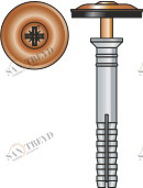 Дюбель NS 20 06 055 NS20 Tecfi 3,8 х 60 