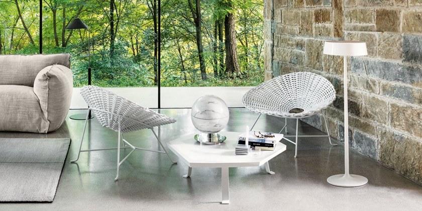 Gervasoni Садовое кресло из стали и пвх Sweet sun-id-1472032 - Вид №6