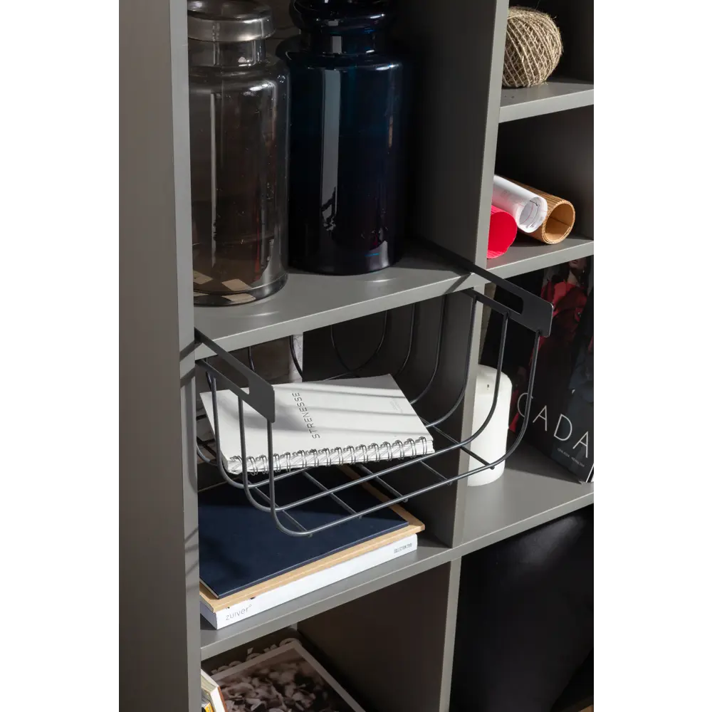 Вставка сетчатая для полки Spaceo KUB Paris 32x17.4x30.8 cм металл цвет черный 82006882 STLM-2067757 - Вид №2