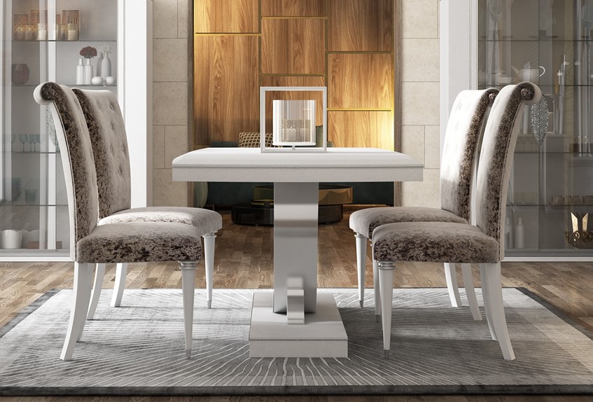 105968 Обеденный стол 6490 160x100 см раздвижной Llass Agora Santreyd - Вид №1