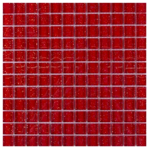 Мозаика Artens, 30х30 см, стекло, цвет красный