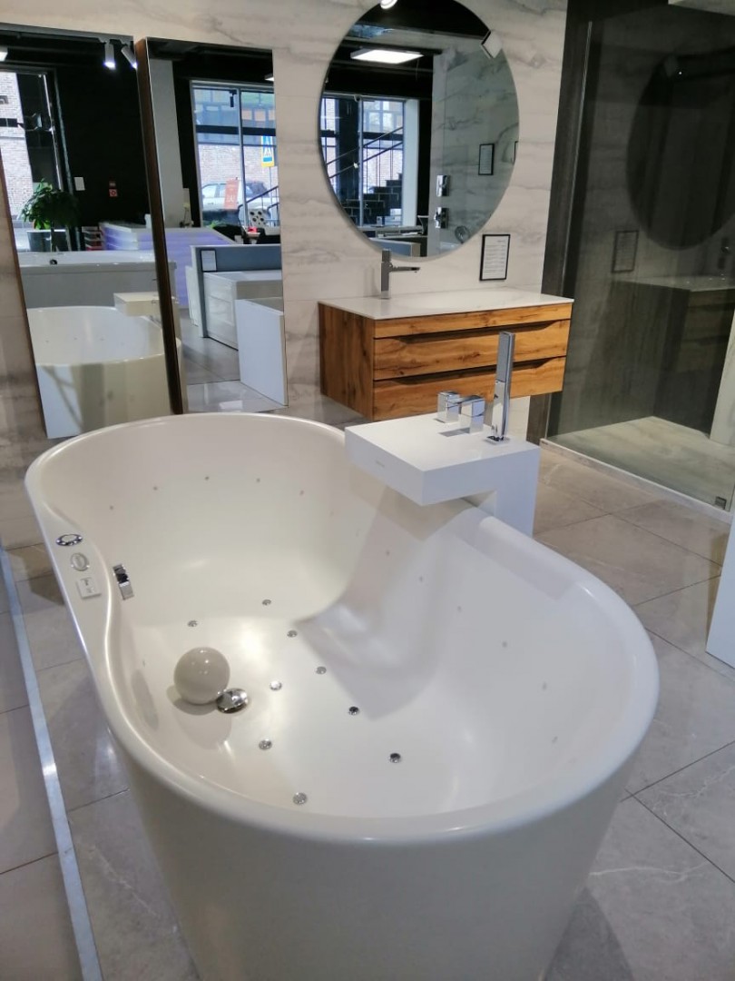 Напольный смеситель Norte 01155 WHITE Словения Kolpa-San - Вид №1