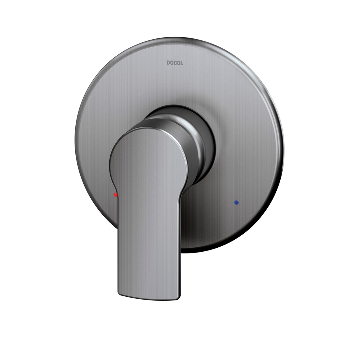 00848670 Однорычажная отделка для душа низкого давления 3/4" матовый никель Docol ARGON 