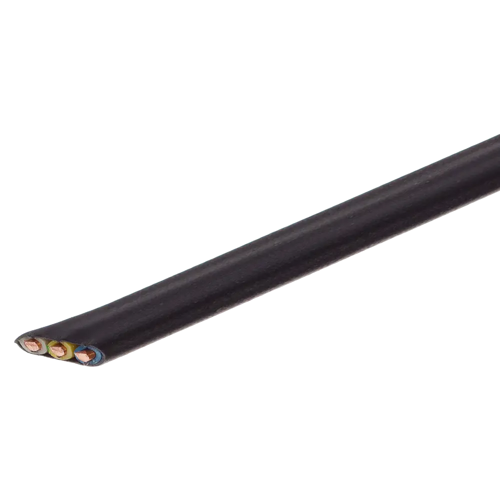 Кабель Камит ВВГпнг(A) 3x1.5 мм 5 м ГОСТ цвет черный STLM-2116567 - Вид №1