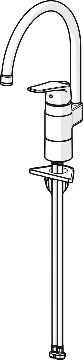 Oras 1838FG Смеситель для кухни 1838FG Vega Хром  - Вид №2