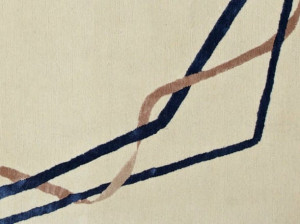 Прямоугольный ковер ручной работы