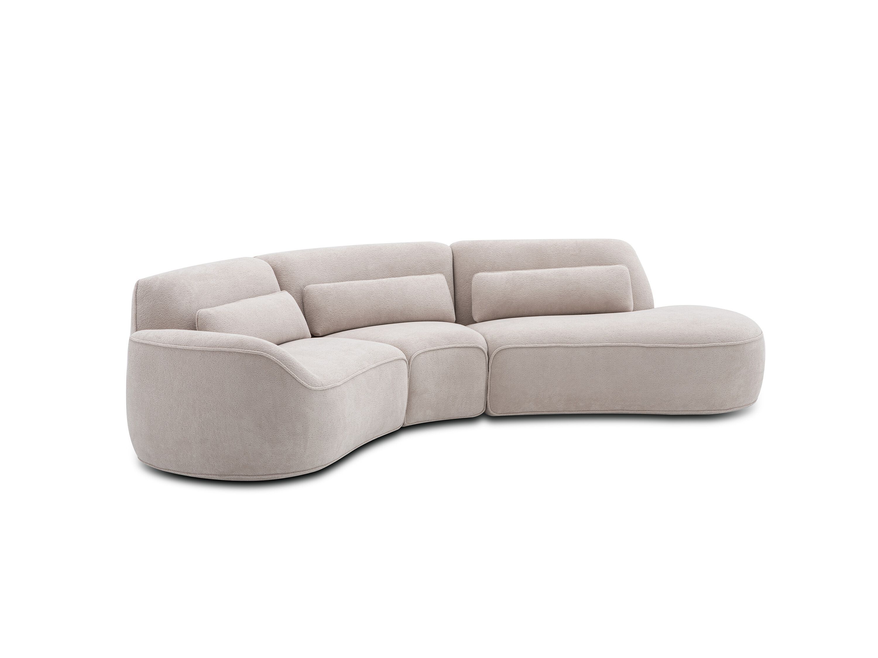 Модульный изогнутый диван из ткани CAMPO DE' FIORI CL383 ARCH-00152265 - Вид №2