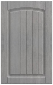 Фасады для кухни Кантри Фрезеровка «Арка сложная» Джессато серый №285