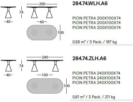Sancal Овальный стол из гранита Pion sun-id-1467817 - Вид №3