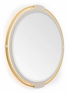 Turri Круглое зеркало со встроенной настенной подсветкой Vine