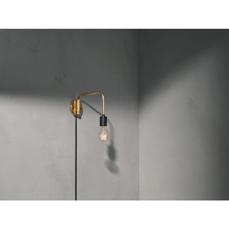 1960839 MENU Настенный светильник из штапеля Латунь  - Вид №1