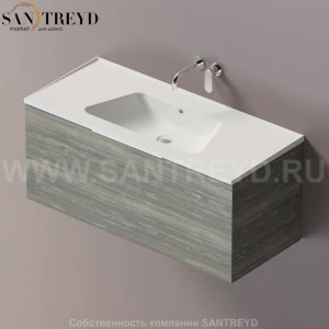 Flaminia BLOOM Тумба под раковину 120 см с 1 ящиком BBX945.WE