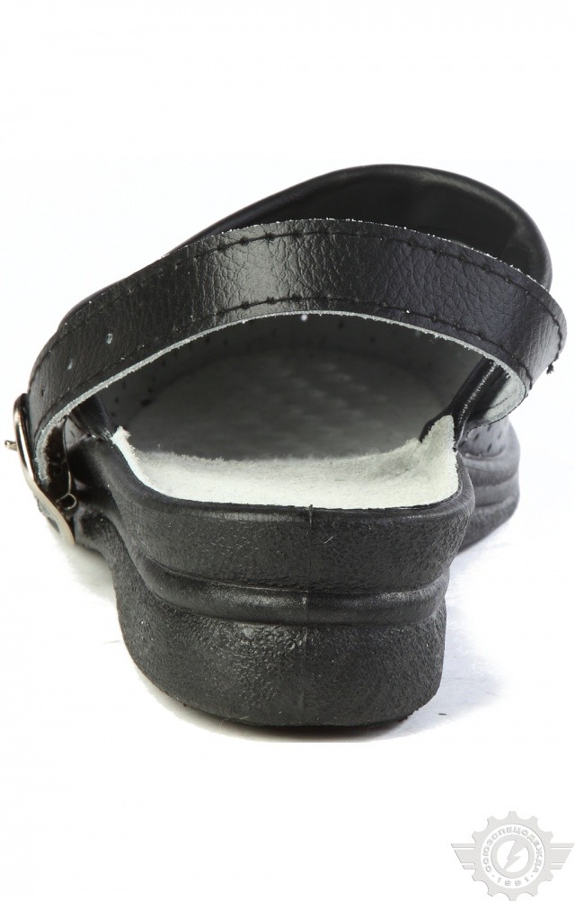 61809 Туфли Сабо женские темные  Медицинская обувь размер 40 Спецодежда  - Вид №4