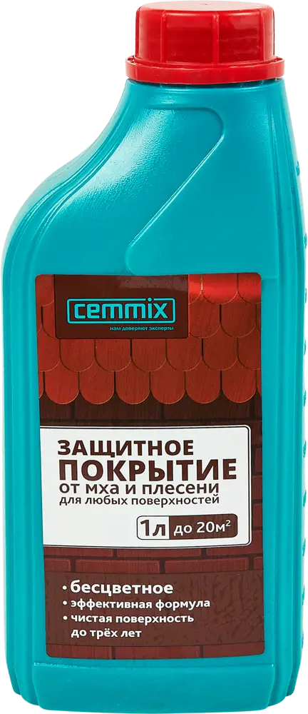 89337462 Защитное покрытие от грибка и плесени Cemmix 1л STLM-1019425