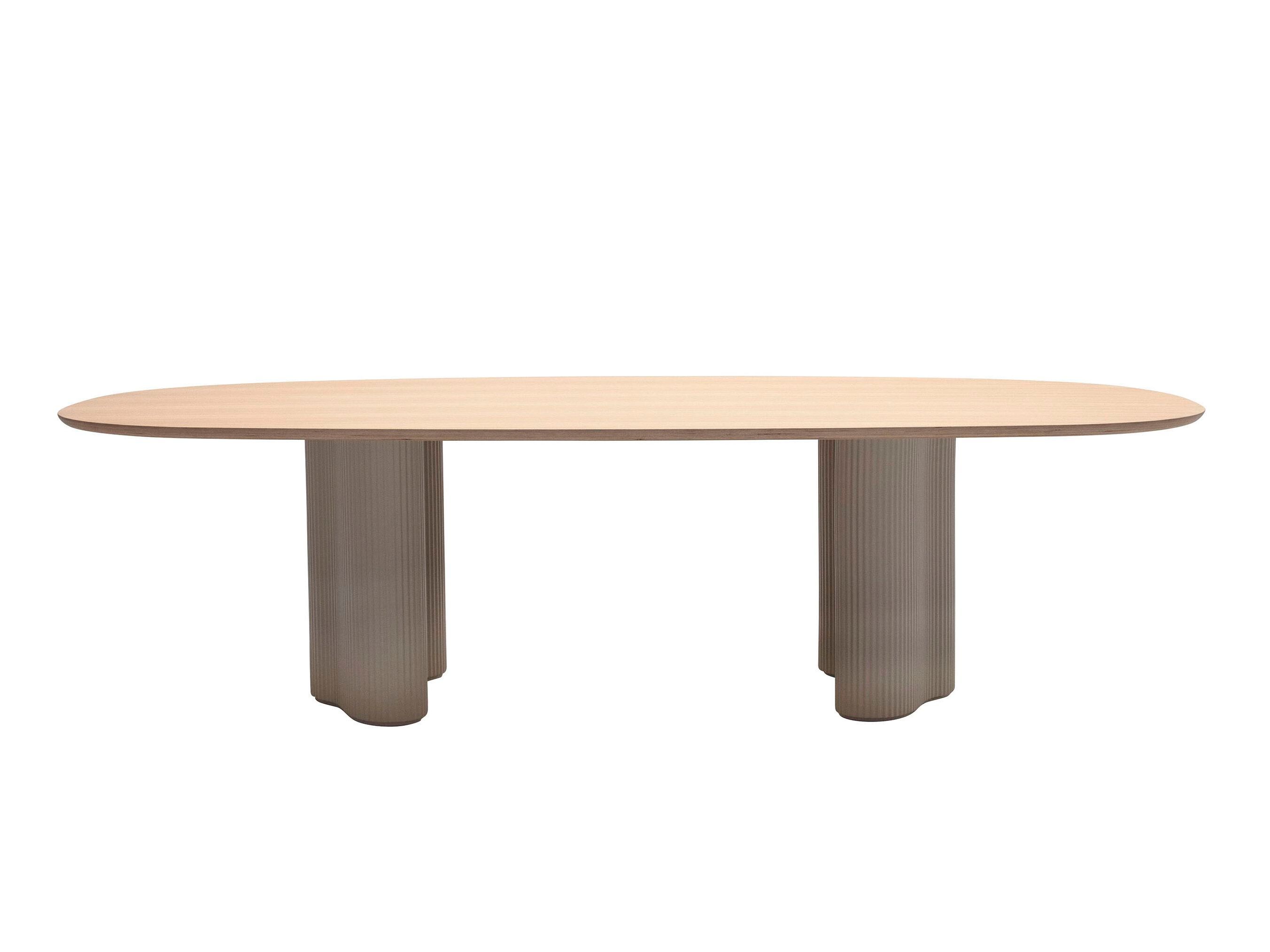 Овальный стол для совещаний с термополимерным основанием Andreu World Bolete ARCH-00067162