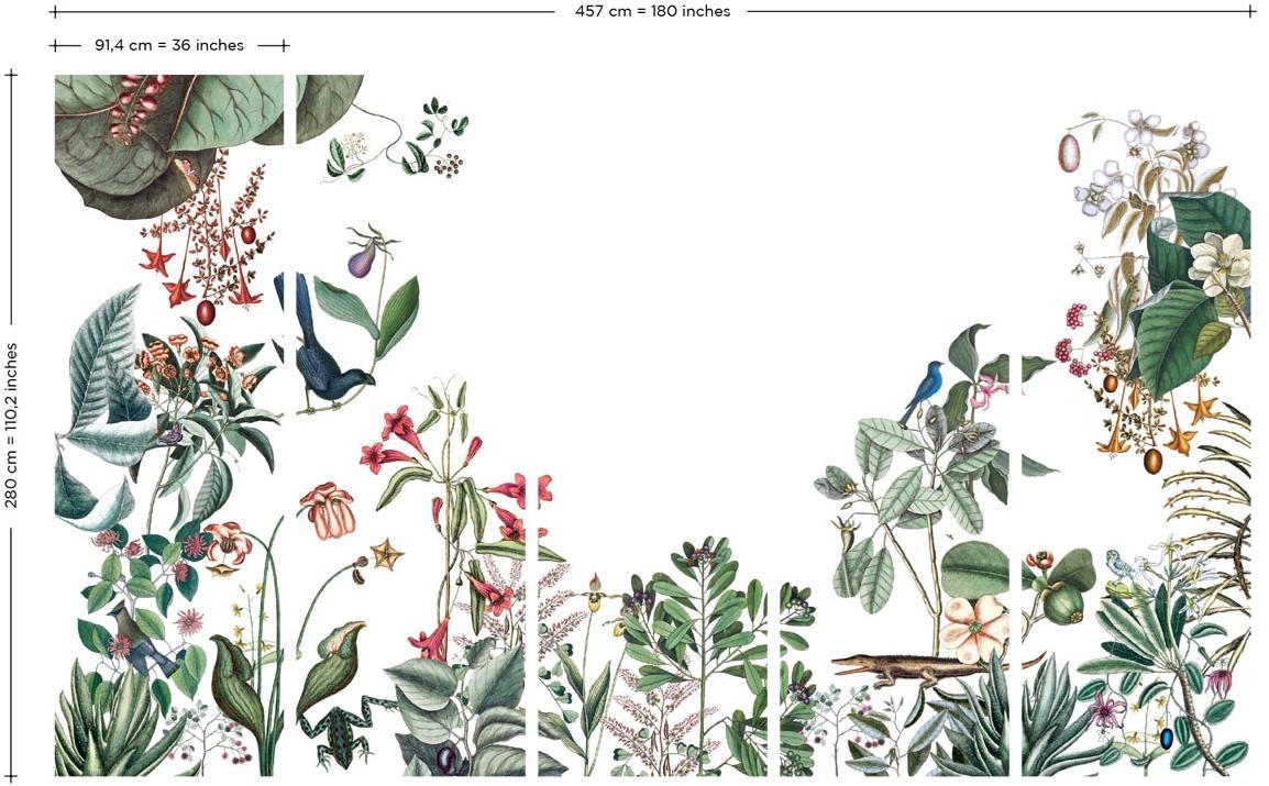 Bien fait Флизелиновые бумажные обои с цветочными мотивами sun-id-1505333 - Вид №4