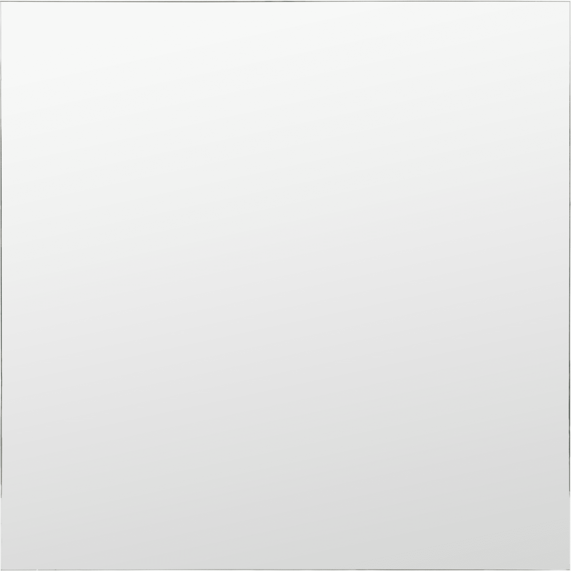 85324384 Шкаф зеркальный подвесной «» 60x60 см цвет белый СОФИ Santreyd 