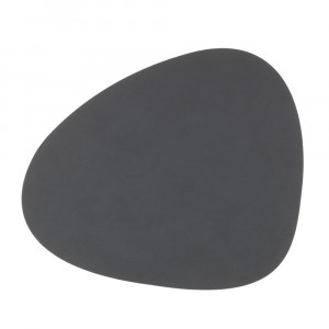 5711590203409 anthracite подстановочная салфетка фигурная 37x44 см SERAX NUPO