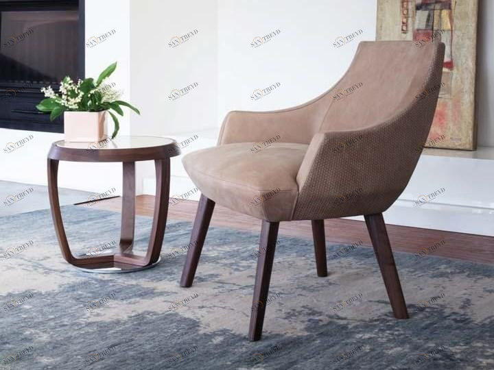 Tonon Кресло с обивкой из ткани с подлокотниками Beret 301 301.21