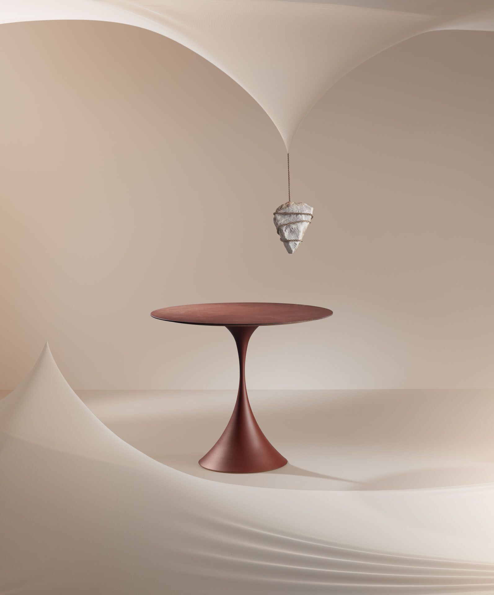 Высокий круглый стол Midj Leo ARCH-00103784 - Вид №1