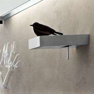 Toscoquattro Смеситель-полка 20 см для раковины Rubinetteria полиров.нерж.сталь