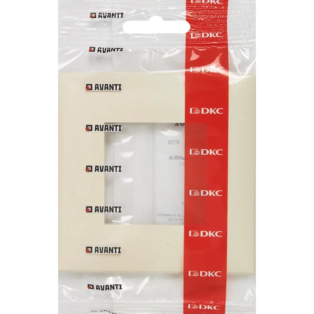 Рамка для розеток и выключателей DKC Avanti 1 пост цвет ванильная дымка STLM-2071254 - Вид №4