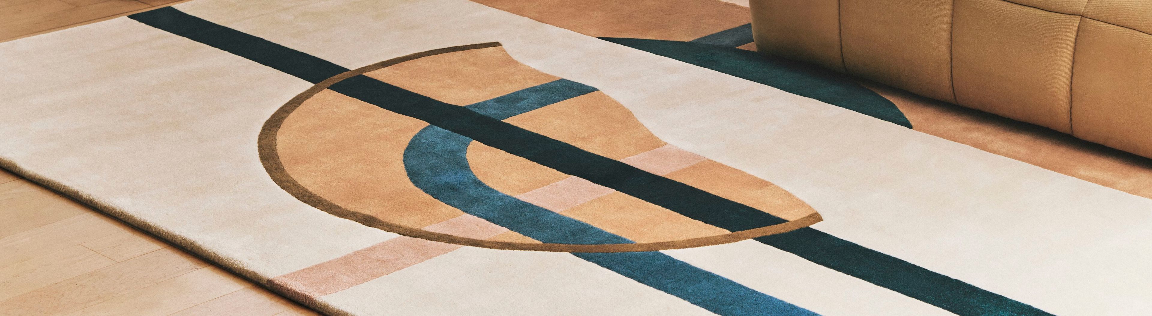 Шерстяной ковер ручной работы Toulemonde Bochart TACUBAYA ARCH-00054223 - Вид №3