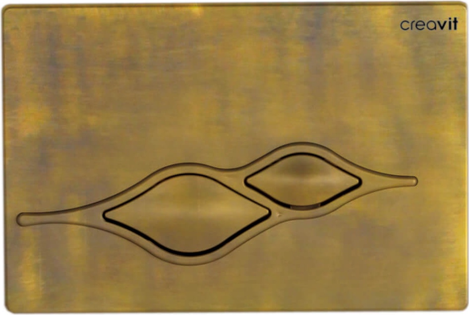 GP1007.00 Кнопка для инсталляции UFO бронза Creavit  - Вид №1