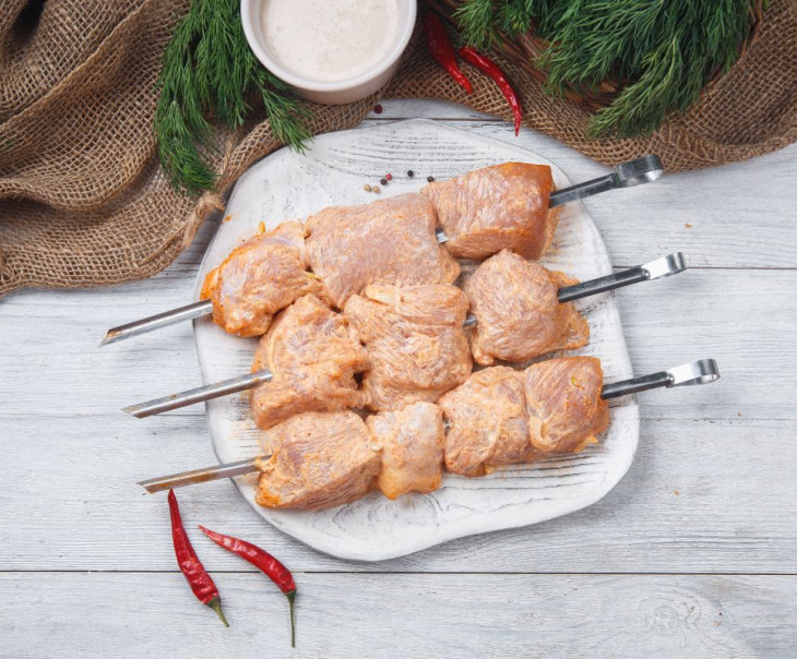 2952 Шашлык из филе грудки индейки Вкусляндия 