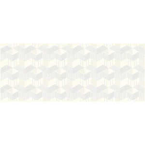 Декор настенный Azori Lounge Light Geometria 20.1x50.5 см цвет белый 84587211 STLM-2058517