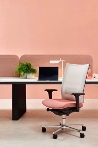 Тканевый поворотный операционный стул