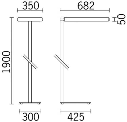 iGuzzini Светодиодный торшер из экструдированного алюминия Iplan sun-id-1458965 - Вид №4