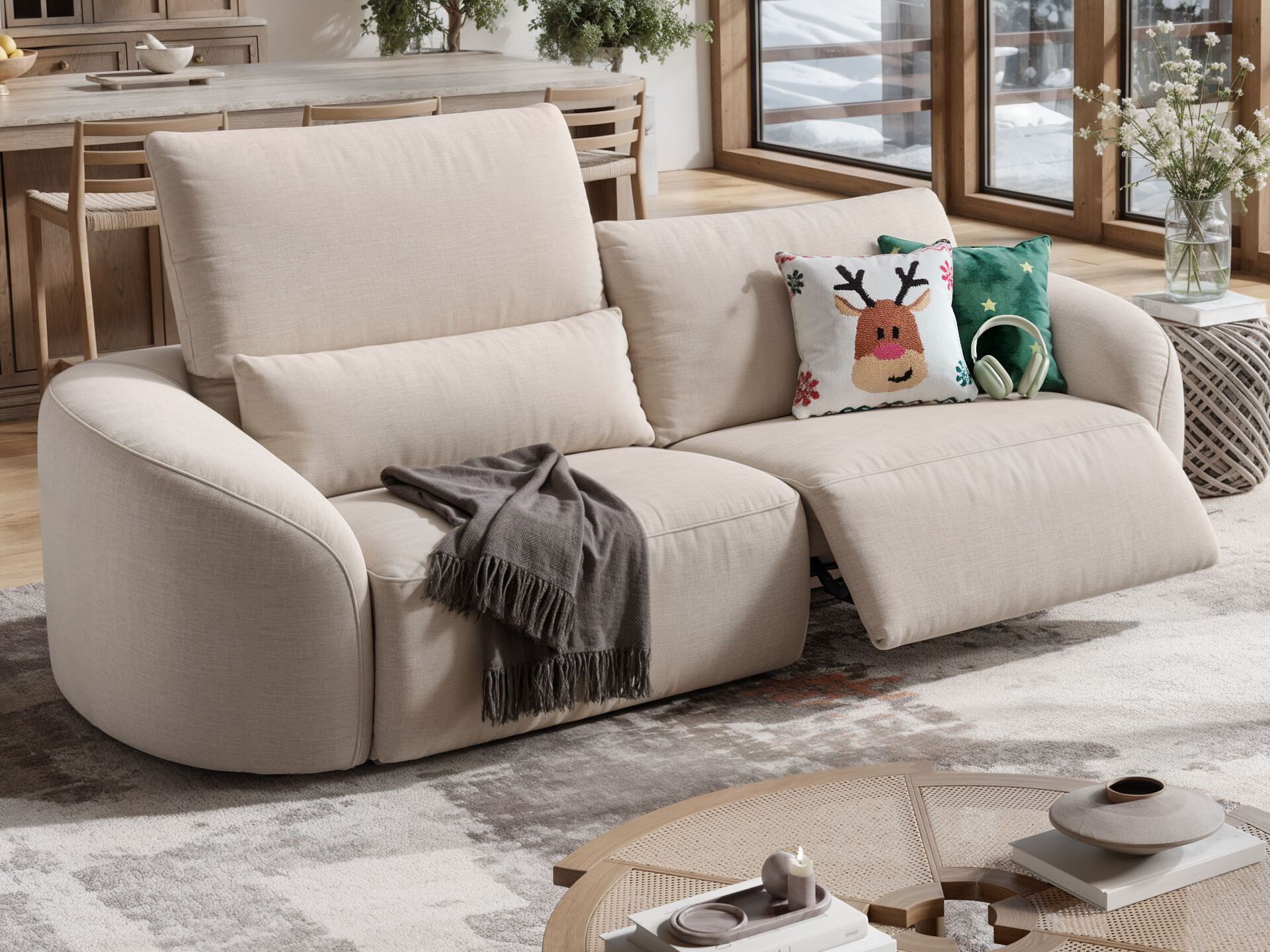 3-местный тканевый диван Sofanella Санкт-Мориц ARCH-00153098 - Вид №9