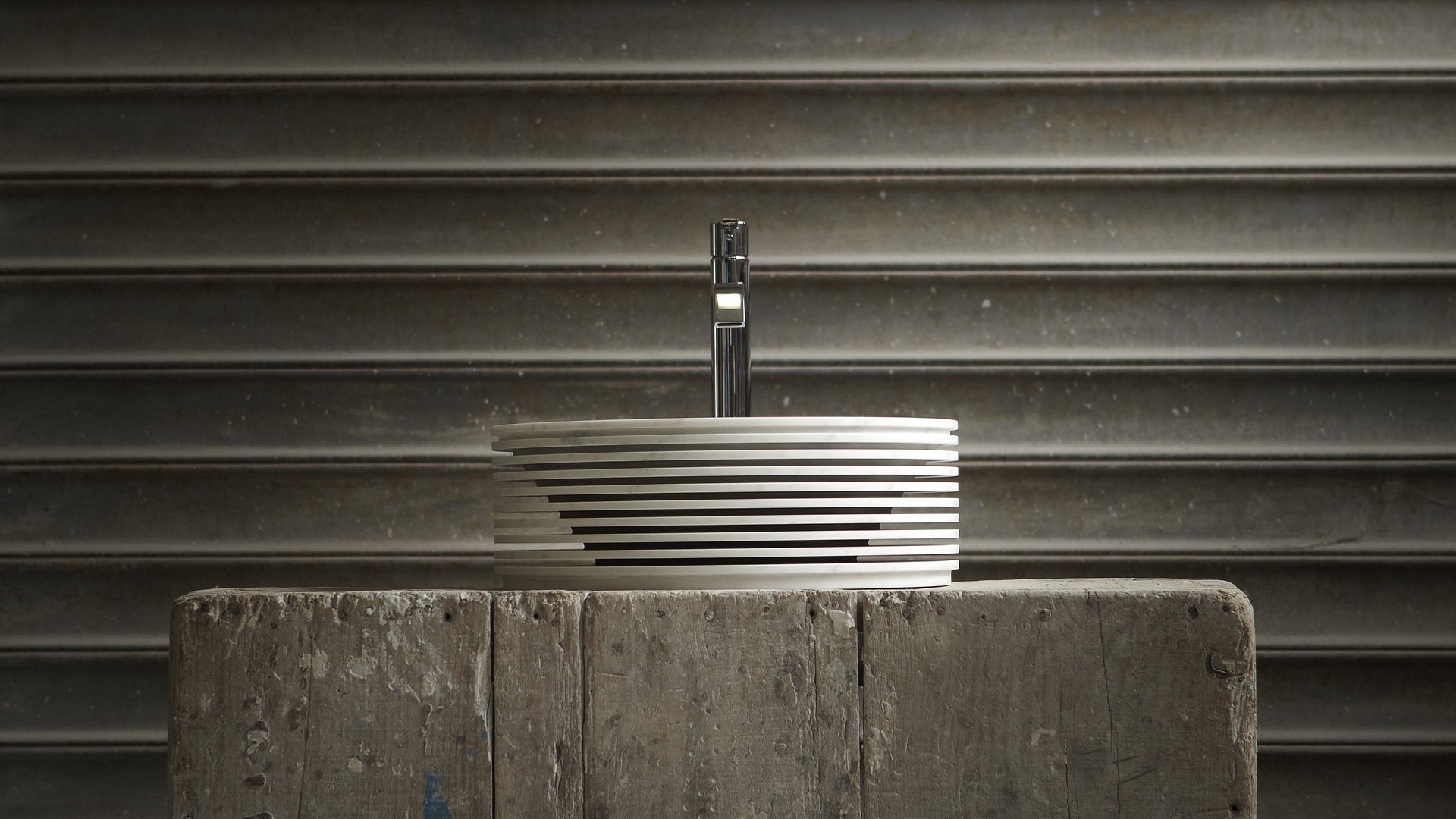 Introverso45 Накладная раковина на столешницу  прямоугольная Antoniolupi  - Вид №3