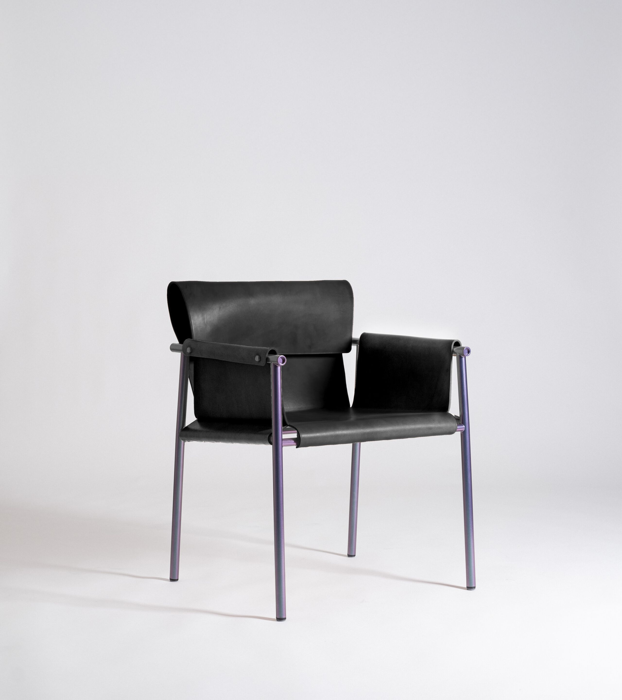 Кожаный стул с подлокотниками Patrick Jouin Edition OLO ARCH-00101695 - Вид №9