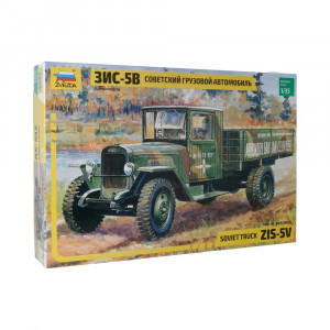 3529 Модель сборная Советский грузовой автомобиль ЗиС-5В 1/35 ZVEZDA