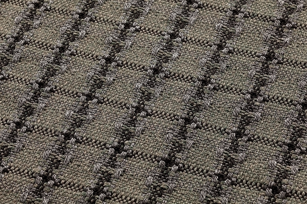 070672 Ковер GL Checks green 200x300 см GAN Garden Layers - Вид №1