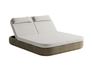 Акриловая ткань двуспальная Садовая кровать