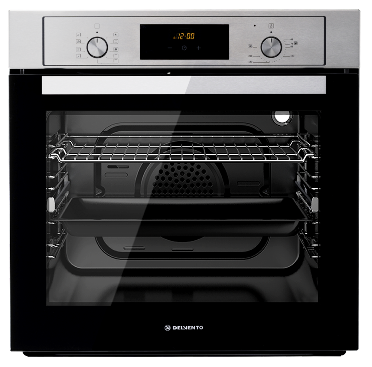9057834 Электрический духовой шкаф Delvento V6EM59888 серебристый STDN-0102316