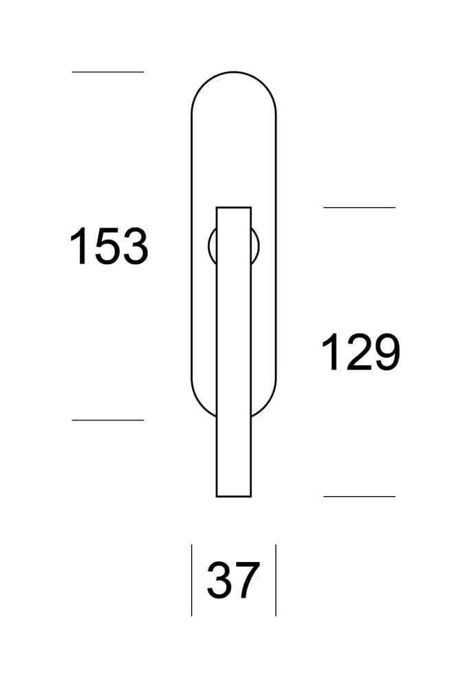 Металлическая оконная ручка DK на розетке Ento Smart ARCH-00122489 - Вид №3