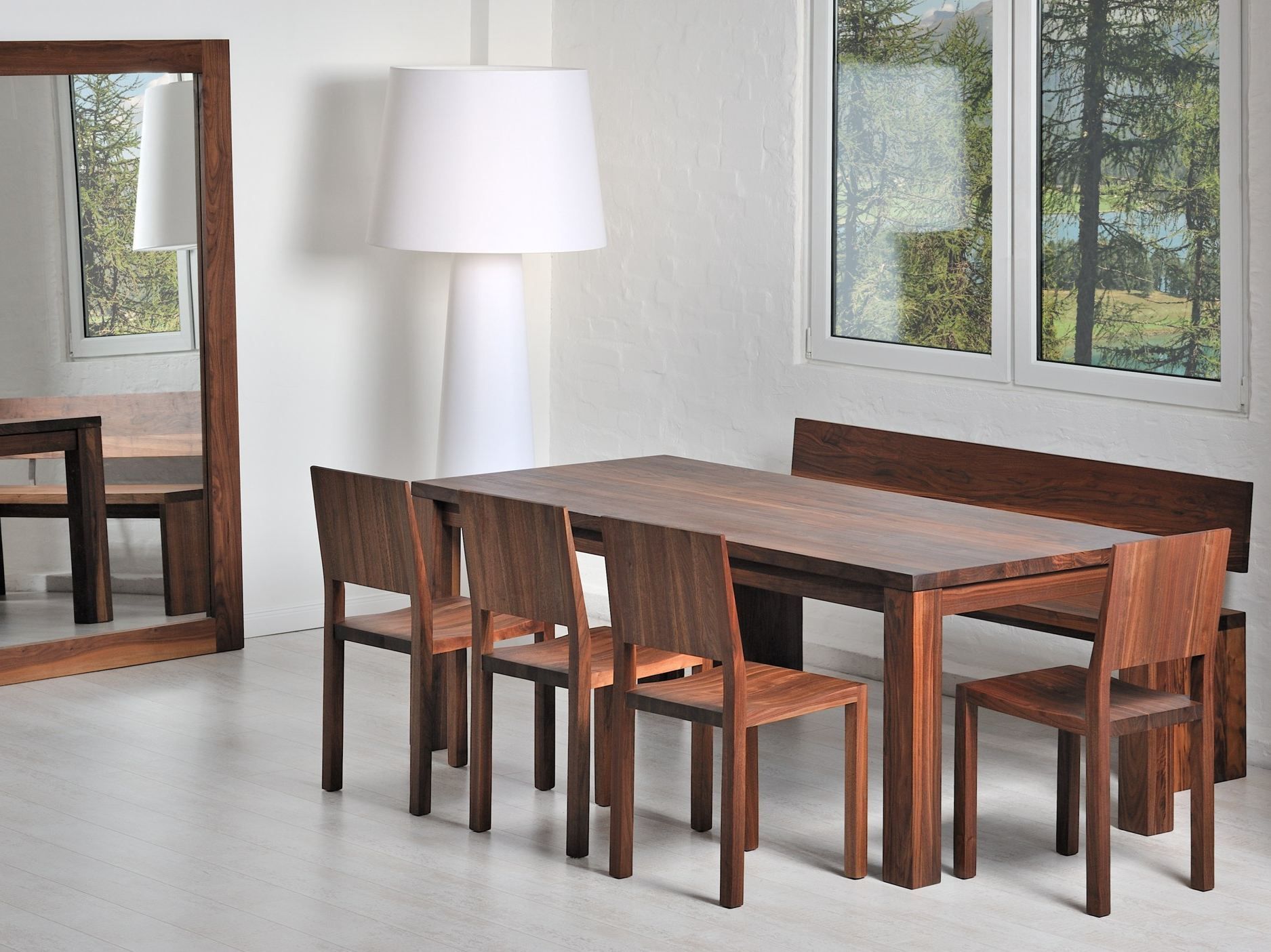 Прямоугольный стол из массива дерева Vitamin Design Cubus ARCH-00113195 - Вид №9