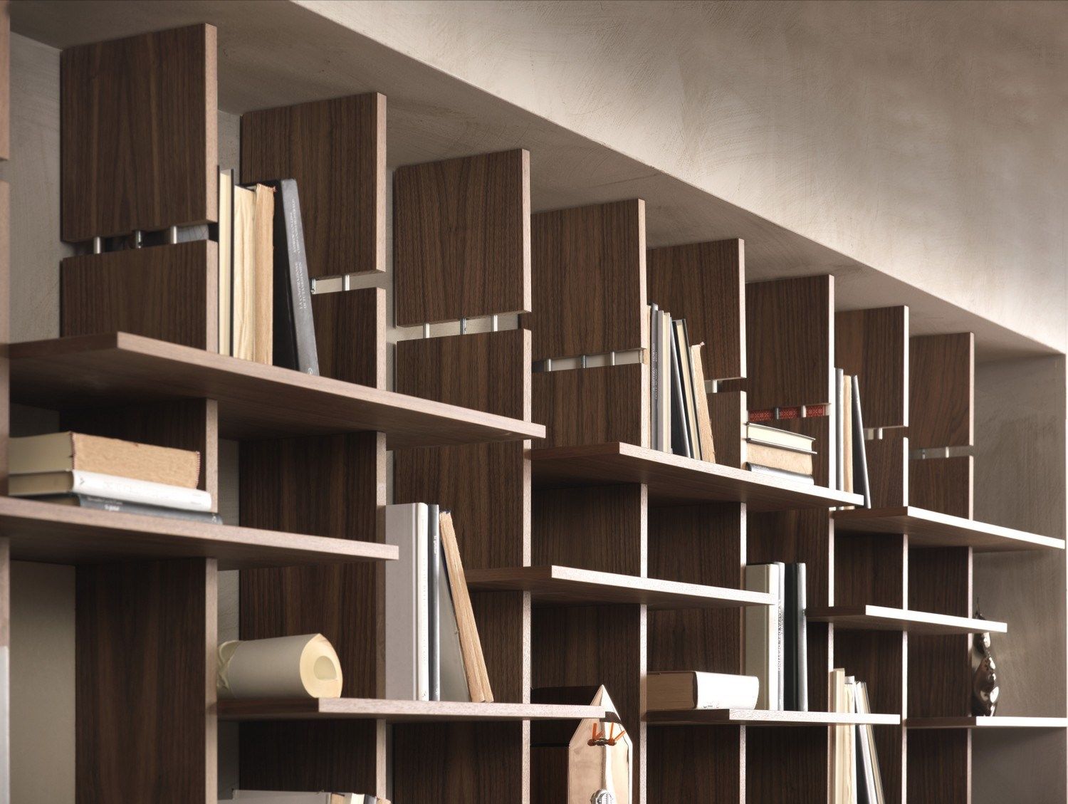 Деревянный модульный книжный шкаф Pacini & Cappellini ELISABETH ARCH-00147446 - Вид №8