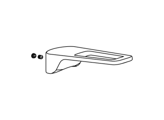 AQ1.12M10340 Однорычажный смеситель для раковины HEWI System-Armaturen  - Вид №8